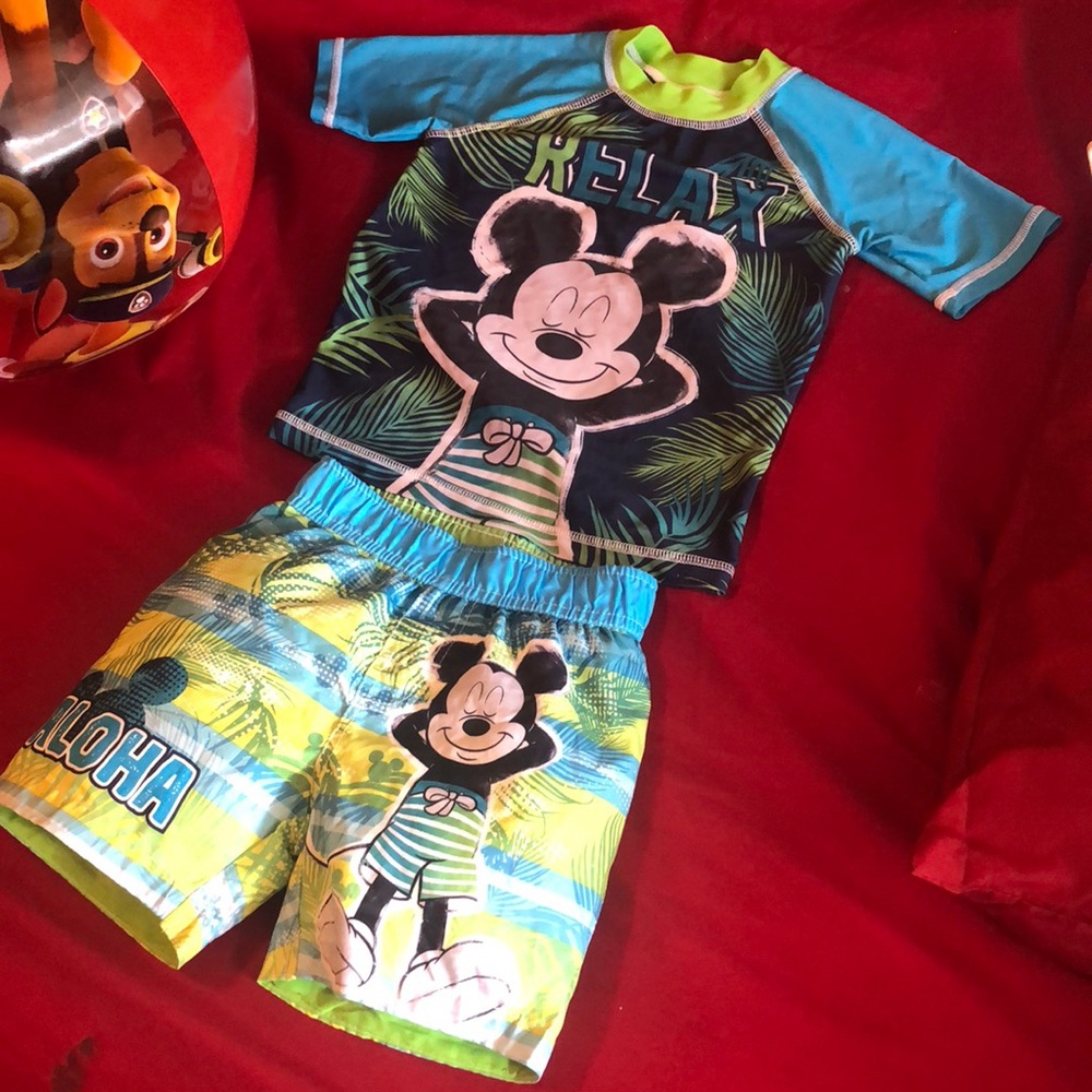 Mickey Mouse 2 piece Swim Suit